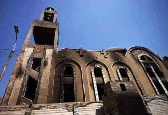埃及一教堂发生火灾 至少41人死亡14人受伤