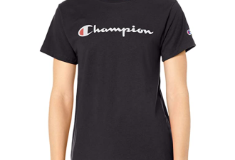 Champion 经典Logo 女式T恤 3色可选 夏日穿搭必备