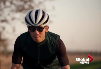 横穿加拿大！华裔男子独自骑单车跨越10省