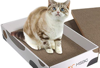 ComSaf 猫抓板 盒子+3个纸板 $27.19