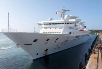 中国测量船悄悄离开斯里兰卡港口