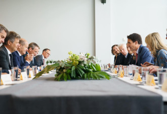 杜鲁多总理会见来访德国总理朔尔茨 讨论机遇和挑战