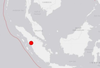 印尼苏门答腊规模6.3强震 民众惊慌幸未传灾情