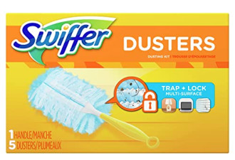 Swiffer 静电除尘掸5片+1个手柄$5.67