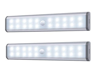 MOSTON LED 运动传感壁橱灯/衣柜灯3个$36.99