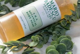 Mario Badescu A.H.A.果酸沐浴露 472ml 消灭痘痘缓解鸡皮