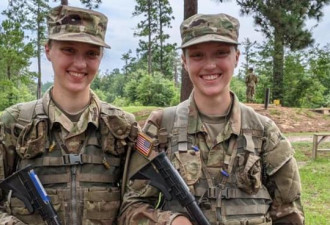 17岁双胞胎姊妹花从军 姐姐训练时昏迷后丧生