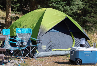 Coleman 4人帐篷史低价 露营达人推荐入门级帐篷