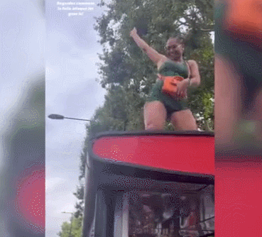 英国狂欢节：跳塌候车亭，歌手被刺，209人被捕