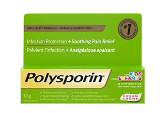 Polysporin药膏儿童版$11.09!抗菌止痛防止留疤