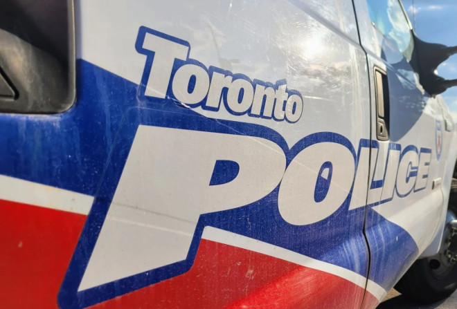 The right side of a Toronto police vehicle is seen in this file photo.