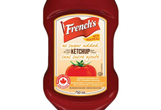 French's 无糖番茄酱750ml 0添加糖$2.84