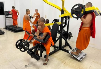 僧侣都开始运动健身了…真实原因曝光