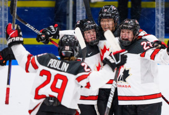 女子冰球世锦赛 加拿大击败美国再度夺冠