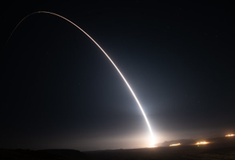 一个月内第二度 美国再试射洲际弹道导弹