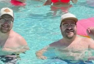 男子酒店度假，泡泳池惊见自己“分身”…