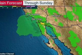 25来最强飓风降临加州 一次下一整年的雨