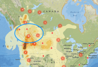 加拿大山火失控：大批野火肆虐 华人区浓烟笼罩 政府急发疏散令
