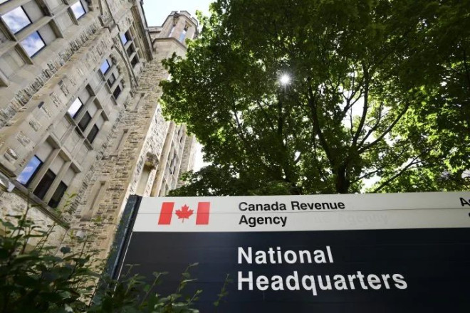 The Canada Revenue Agency (CRA) headquarters Connaught Building is pictured in Ottawa on Monday, Aug. 17, 2020.