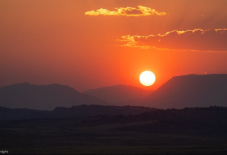 南安省今晚有“今年最美的日落”