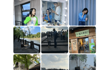 主持人朱丹带俩娃街头玩 无人认出