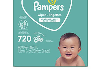 Pampers 帮宝适婴幼儿湿巾720片$14.1