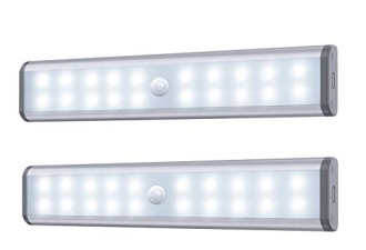 MOSTON LED 运动传感壁橱灯3个$36.99