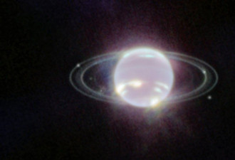 韦伯望远镜捕捉到最明亮的海王星照片