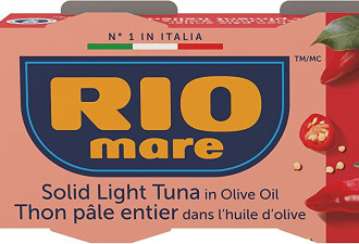 Rio Mare 橄榄油浸 吞拿鱼罐头 小米辣味道