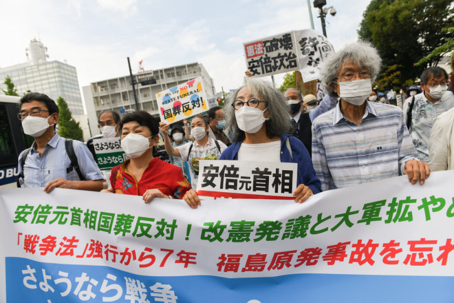 为什么日本民众反对为安倍举行国葬- 纽约时报中文网