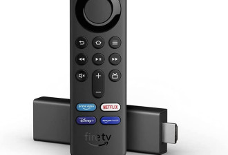 史低价：Fire TV Stick 4K 电视棒+Alexa语音遥控器