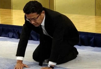 日本格斗赛发生政客“耻辱事件”，主办方下跪15秒...