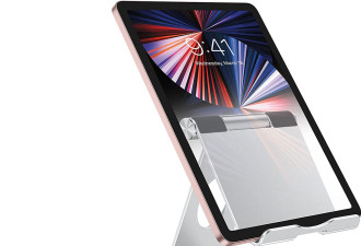 OMOTON 可折叠铝制平板支架 兼容iPad/手机