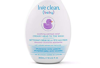Live Clean 多合一婴儿沐浴露史低价$3