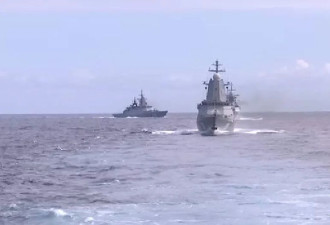 中俄海军在太平洋海域联合巡航 ...