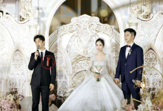 黄晓明参加表弟婚礼帅气抢风头 新娘吸睛