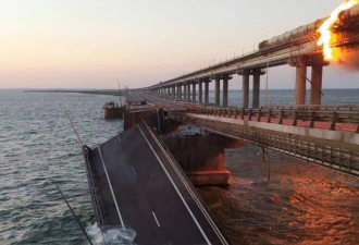 克里米亚大桥最新照片曝光 普京签署命令