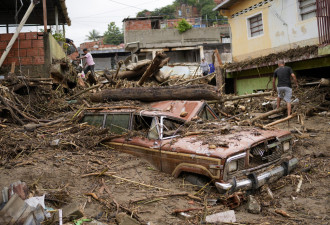 委内瑞拉豪雨酿土石流 已知22死超过50人失踪