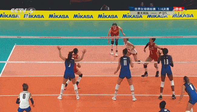 年轻不惧失败！中国女排1-3意大利，无缘世锦赛四强