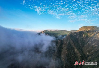 镜观武威丨航拍天祝县赛什斯镇下古城村