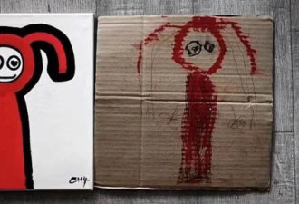 4岁女儿涂鸦作品 最贵一幅卖了六千多