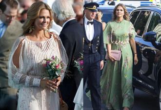 瑞典玛德琳公主下嫁，穿搭却更具气质