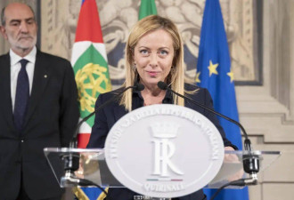 意大利史上首位女总理周六宣誓就任