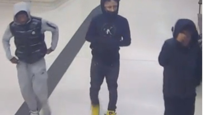 York Regional Police (YRP) shared photos of a group of suspects in connection to a subway stabbing earlier this month. (York Regional Police)