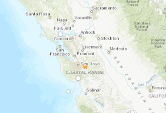 硅谷附近发生5.1级地震 湾区最大地震
