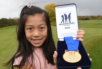 安省8岁华裔女孩创造历史 最年轻加拿大人出战名人赛