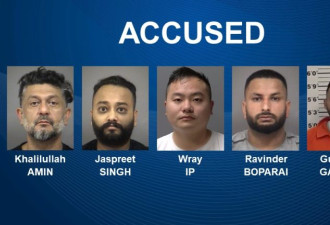 皮尔区破获史上最大贩毒案 5名涉案嫌犯全为亚裔