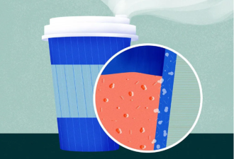 每周一杯外卖咖啡 一年喝进90000个有害塑料! 身体变成塑料垃圾场