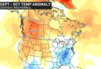 气象网发布加拿大11月天气预测 安省的情况将与往年不同