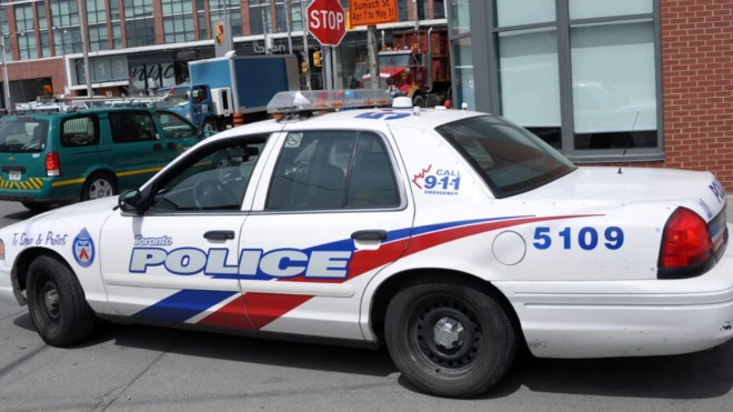 Toronto Police car.